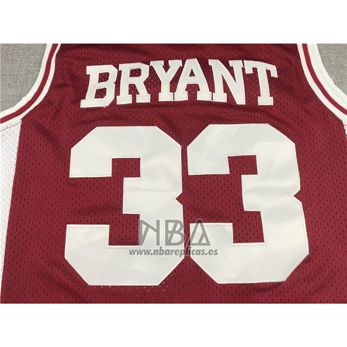 Camiseta Lower Merion Kobe Bryant NO 33 Rojo